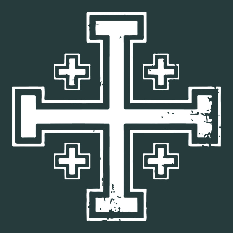 Crusader Cross Of Jerusalem Knights Templa Premium Hoodie by linhVisuals | Teevron