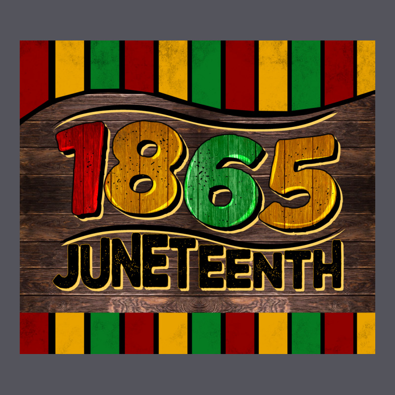 1865 Juneteenth Tumbler Vintage Hoodie by BarkalooDesign | Teevron