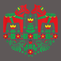Swedish Dala Horse Folk Art T Shirt Premium Hoodie | Teevron