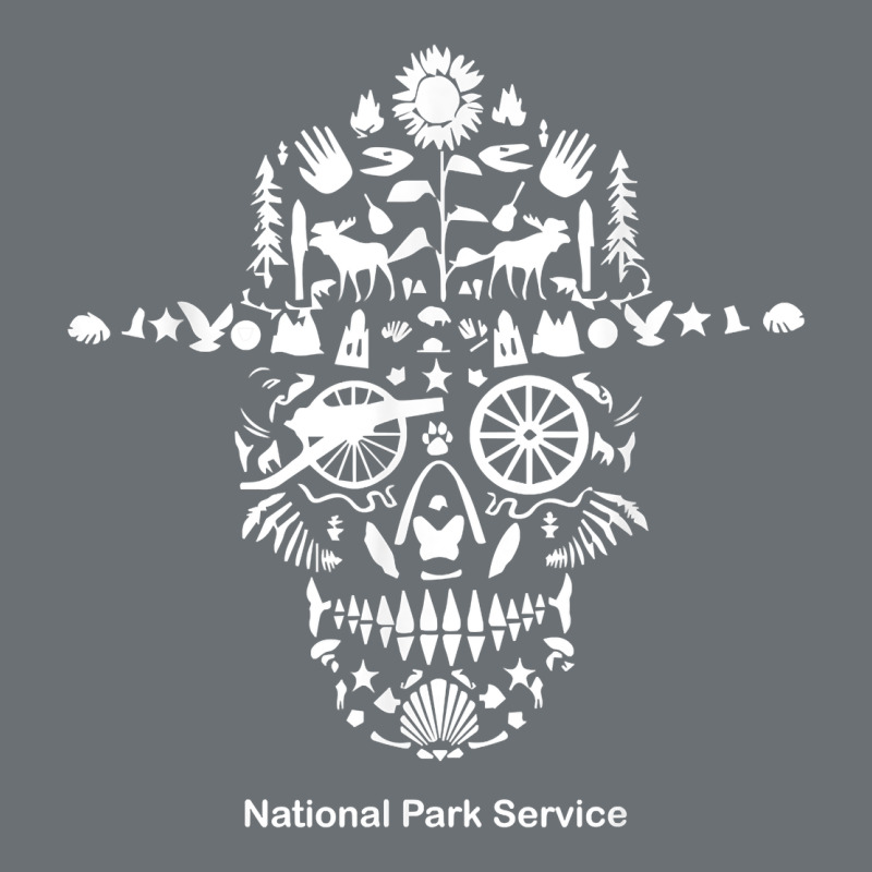National Park Service, Skull Animals Hiking Camping Eliments T Shirt Premium Hoodie by linhVisuals | Teevron