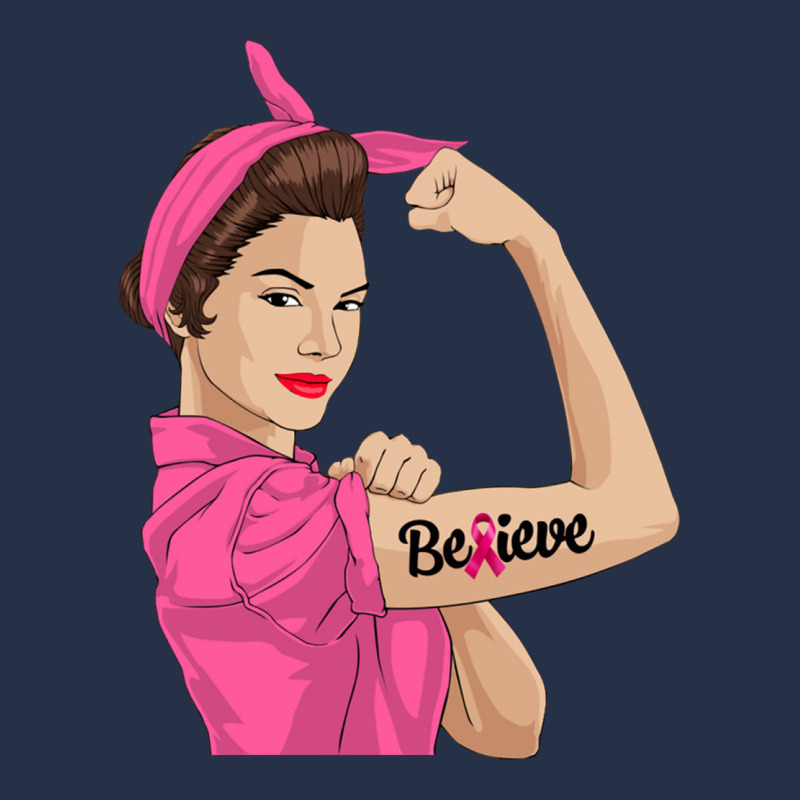 Believe Cancer Awareness Women Gift Premium Hoodie by linhVisuals | Teevron