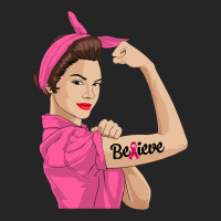 Believe Cancer Awareness Women Gift Premium Hoodie | Teevron