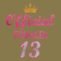 Official 13 Teenager Cute 13th Birthday Ideas For Girls T Shirt Premium Hoodie | Teevron