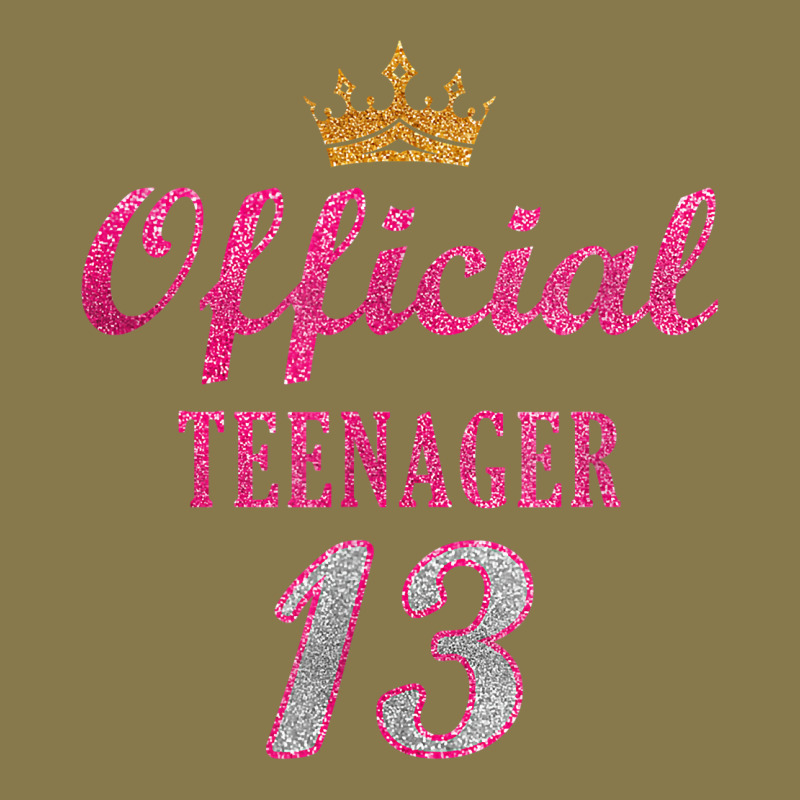 Official 13 Teenager Cute 13th Birthday Ideas For Girls T Shirt Premium Hoodie by linhVisuals | Teevron