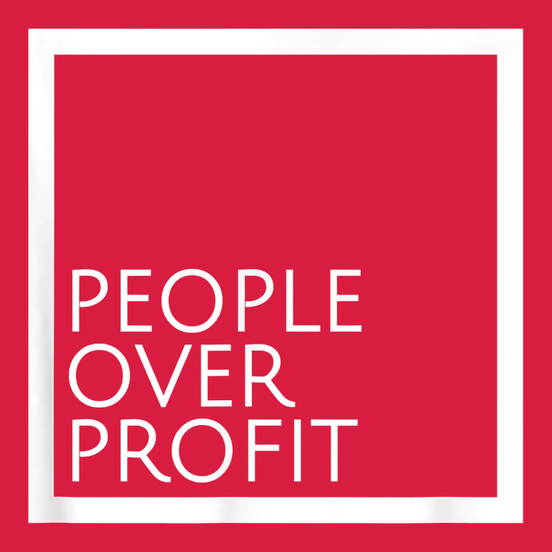 People Over Profit Democratic Socialism Pro Socialist Symbol T Shirt Premium Hoodie by linhVisuals | Teevron