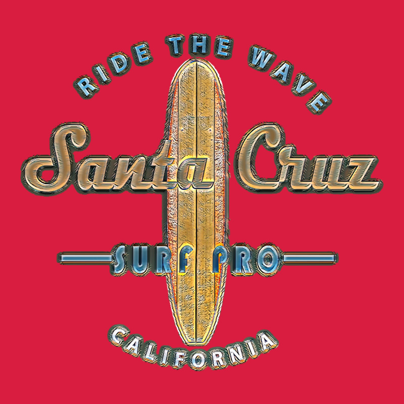 Santa Cruz, Ca Vintage Surfers Tshirt Premium Hoodie by linhVisuals | Teevron