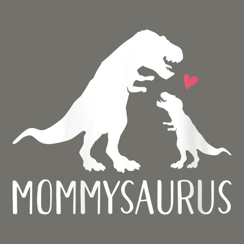 Womens Mommysaurus Mom And Baby Dinosaur V Neck T Shirt Premium Hoodie by linhVisuals | Teevron