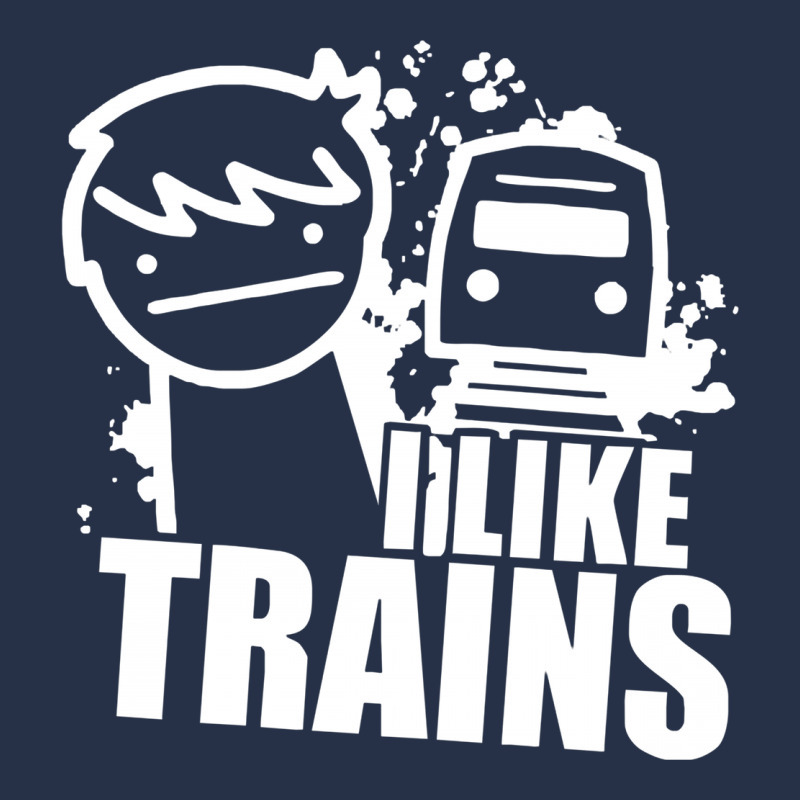I Like Trains Premium Hoodie by linhVisuals | Teevron