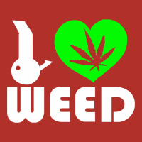 I Love Weed Fun Premium Hoodie | Teevron