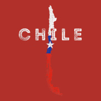 Chilean Map And Flag   Distressed Chile Souvenir T Shirt Premium Hoodie | Teevron