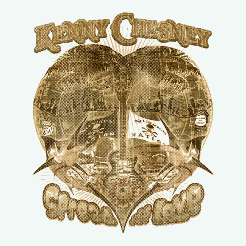 Kenny Chesney Vintage Art Premium Hoodie by linhVisuals | Teevron