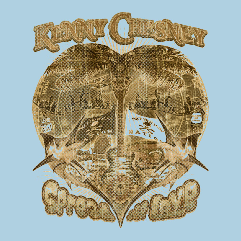 Kenny Chesney Vintage Art Premium Hoodie by linhVisuals | Teevron