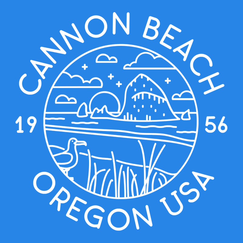 Cannon Beach 1956 Oregon Clatsop Sweatshirt Premium Hoodie by linhVisuals | Teevron