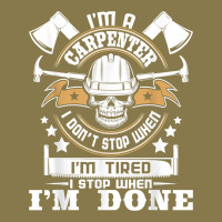 I'm A Carpenter I Don't Stop   Funny Carpentry Woodworking T Shirt Premium Hoodie | Teevron
