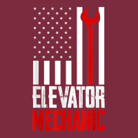 Elevator Mechanic American Flag Gift For Elevator Technician T Shirt Premium Hoodie | Teevron