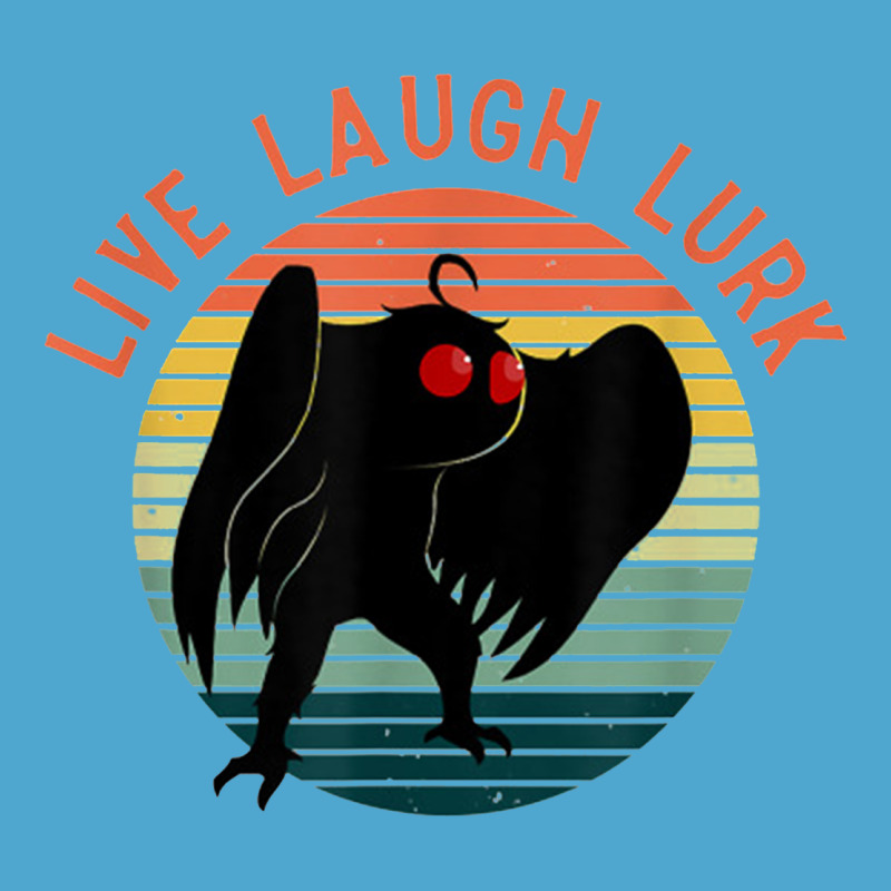 Mothman Live Laugh Lurk Premium Hoodie by linhVisuals | Teevron