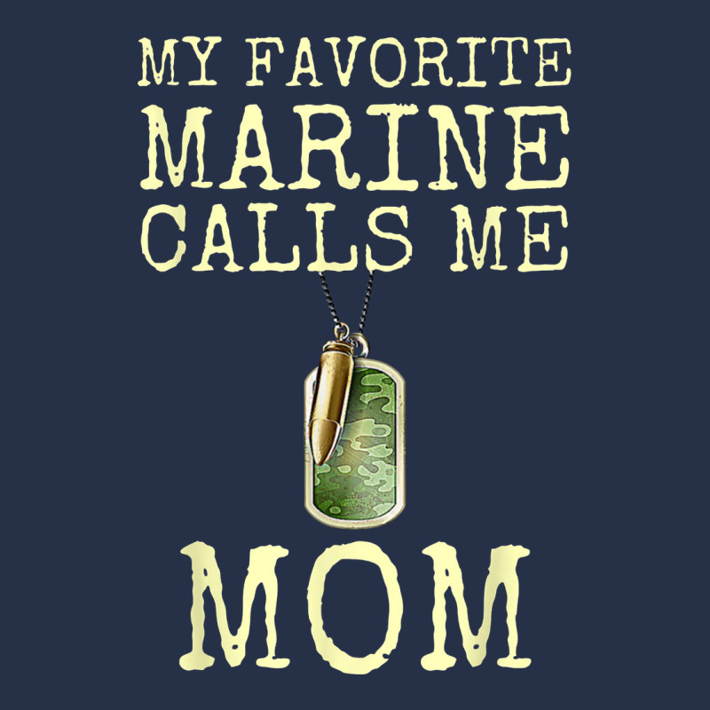 My Favorite Marine Calls Me Mom Premium Hoodie by linhVisuals | Teevron