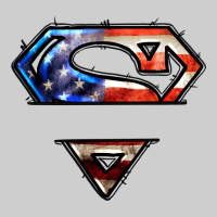 Super American Flag Logo Premium Tee | Teevron