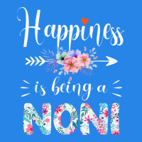 Happiness Is Being A Noni Ever Women Floral Decor Premium Hoodie | Teevron