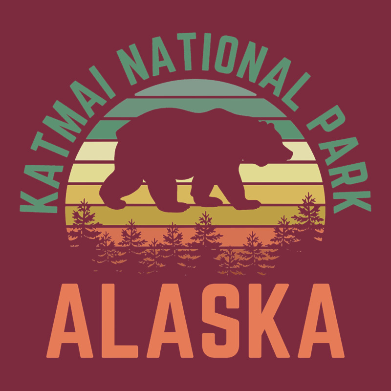 Katmai National Park Alaska Bear Hiking Travel Nature Retro Pullover H Premium Hoodie by linhVisuals | Teevron