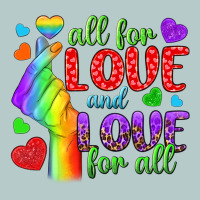 Western All For Love And Love For All Heavy Core Tee | Teevron