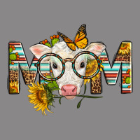 Western Baby Calf Mom With Sunflower Mother's Day Vintage Tee | Teevron