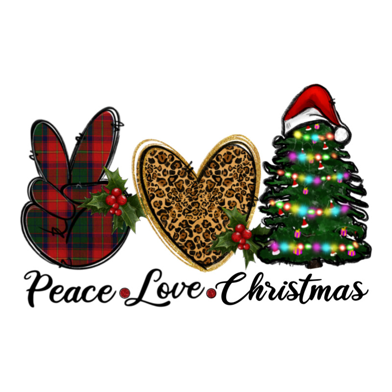 Peace Love Christmas Urban Heavy Tee by RanaPortraitStore | Teevron