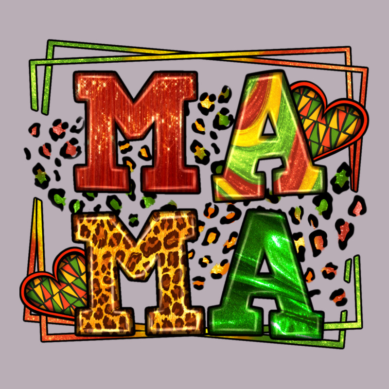Juneteenth Leopard Frame Mama Mother's Day Vintage Tee by LillyAllenDesigns | Teevron