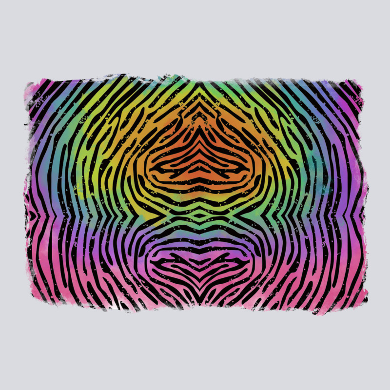 Colorful Zebra Background Zipper Hoodie by RanaPortraitStore | Teevron