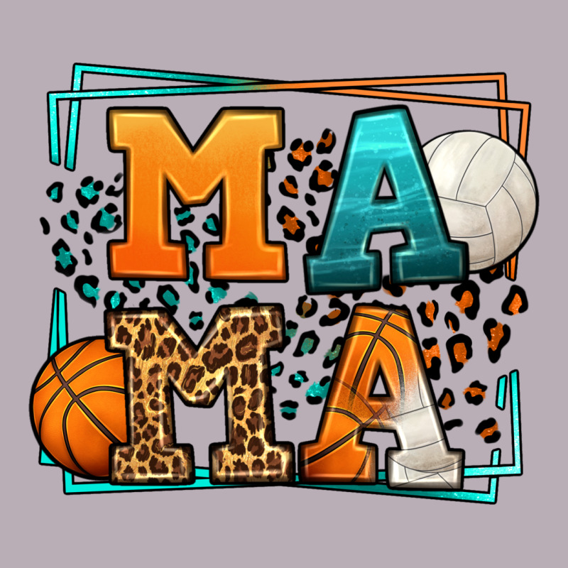 Basketball And Volleyball Mama Mother's Day Vintage Tee by LillyAllenDesigns | Teevron