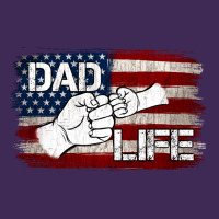 Dad Life With American Flag Premium Hoodie | Teevron