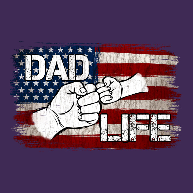 Dad Life With American Flag Premium Hoodie by Jasminsmagicworld | Teevron