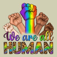 We Are All Human Heavy Core Tee | Teevron