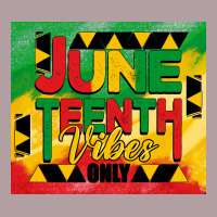 Juneteenth Vibes Only Tumbler Vintage Hoodie | Teevron