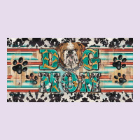 Dog Mom English Bulldog License Plate Template Premium Hoodie | Teevron
