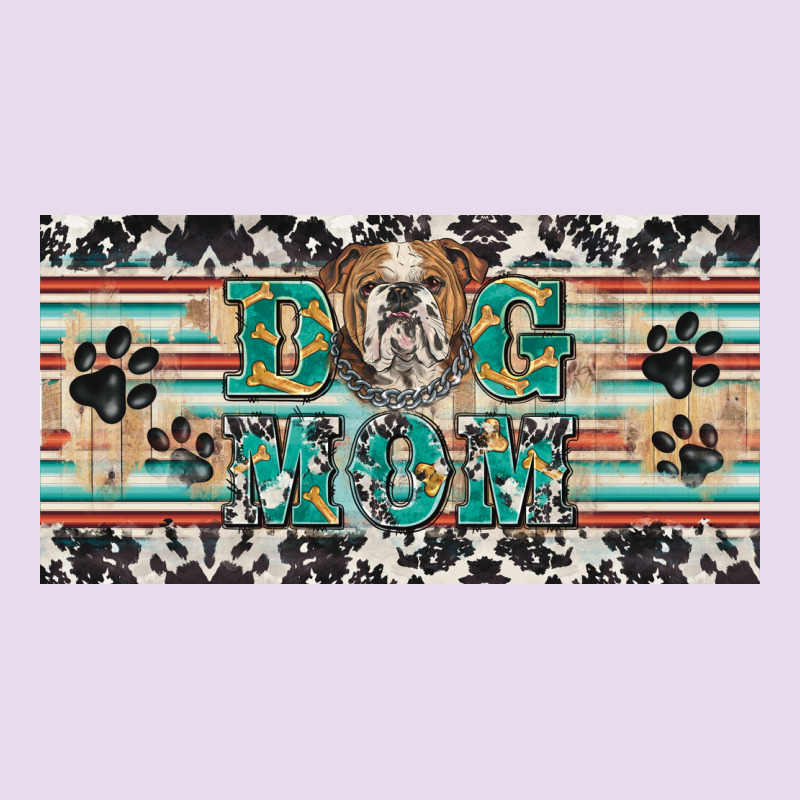Dog Mom English Bulldog License Plate Template Premium Hoodie by BarkalooDesign | Teevron