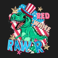 Red White Rawr Classic Tee | Teevron