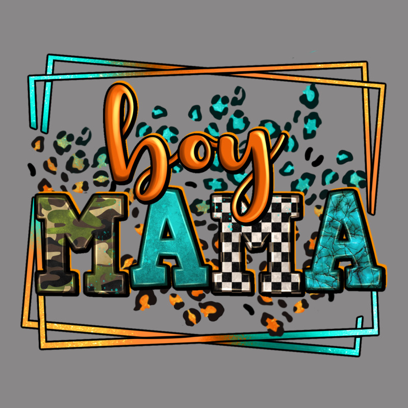 Leopard Camo Boy Mama Mother's Day Vintage Tee by LillyAllenDesigns | Teevron