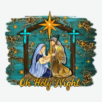 Oh Holy Night Western Urban Heavy Tee | Teevron