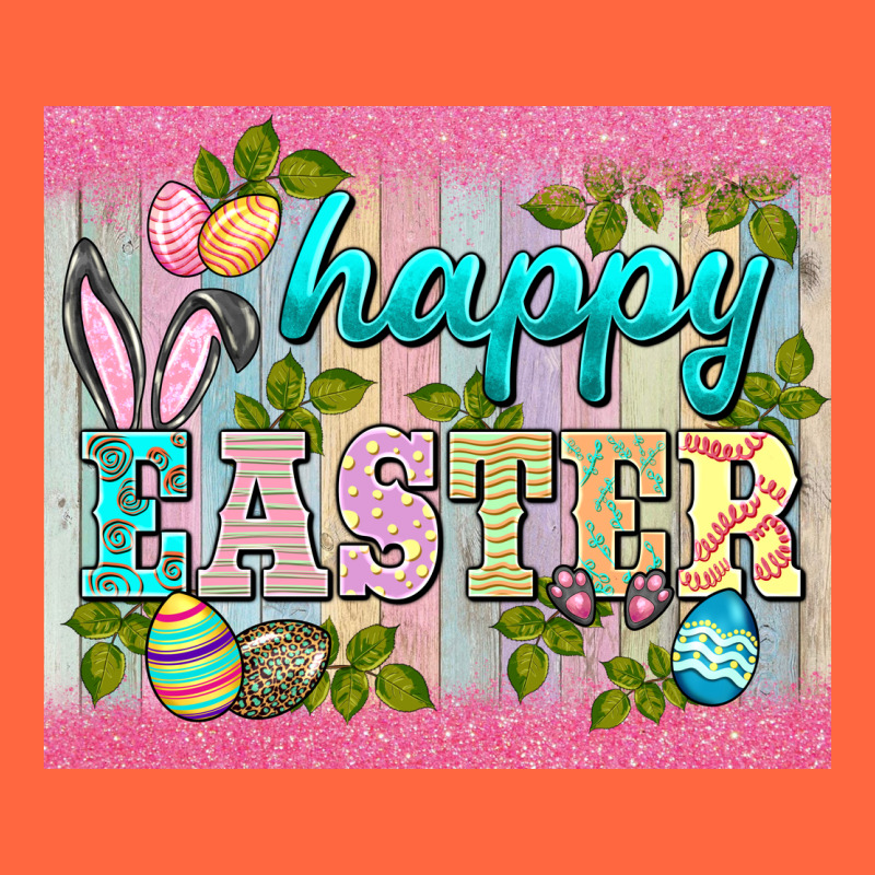 Happy Easter Mousepad Premium Hoodie by BarkalooDesign | Teevron