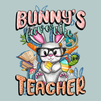 Bunny's Favorite Teacher Easter Day Heavy Core Tee | Teevron