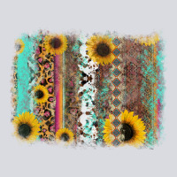 Aztec Leopard Turquoise Sunflower Background Zipper Hoodie | Teevron