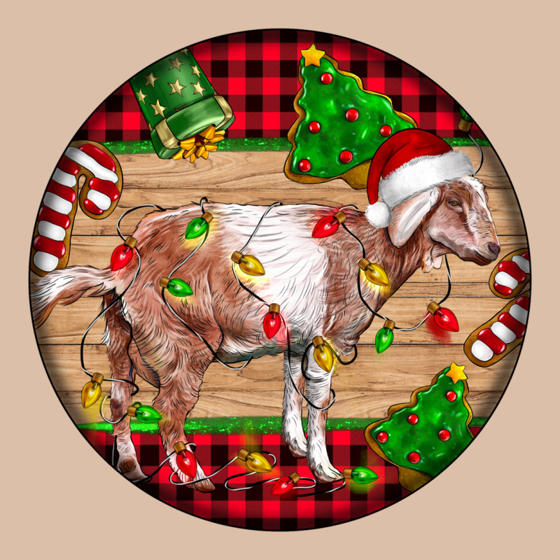 Nubian Goat Christmas Urban Heavy Tee by LillyAllenDesigns | Teevron
