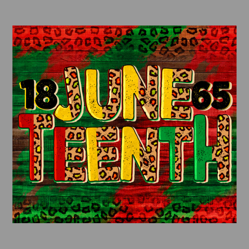 Juneteenth 1865 Tumbler Vintage Hoodie by BarkalooDesign | Teevron