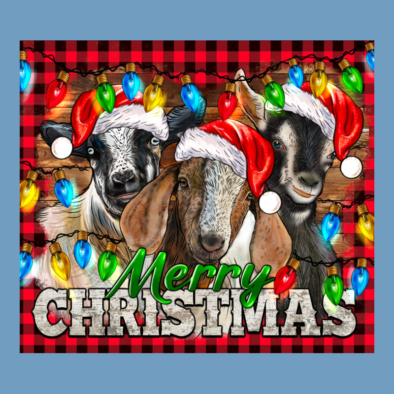 Merry Christmas  With Goats Urban Heavy Tee by LillyAllenDesigns | Teevron
