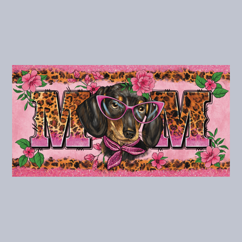 Danchshund Mom License Plate Template Premium Hoodie by BarkalooDesign | Teevron
