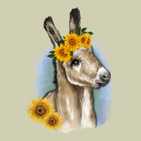 Sunflower Baby Donkey Heavy Core Tee | Teevron