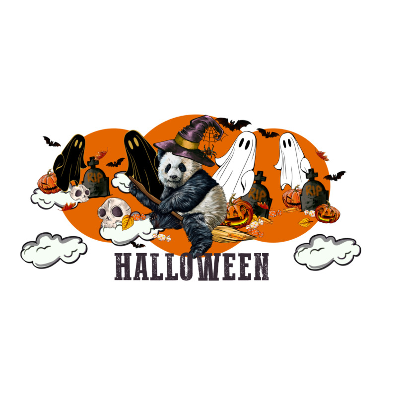 Hallowen Panda Ladies Tee by LillyAllenDesigns | Teevron