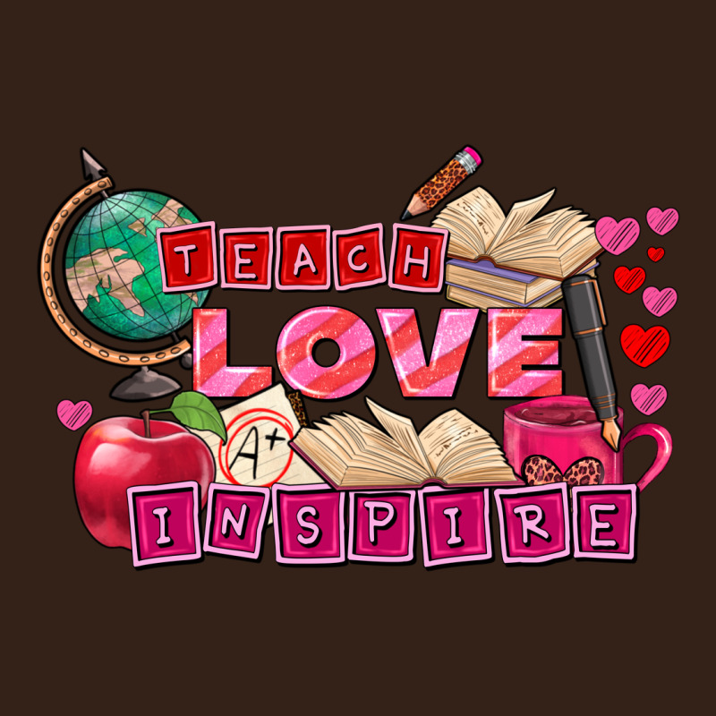 Valentine's Day Teach Love Inspire Heavy Core Tee by FaDigitalArtStudio | Teevron