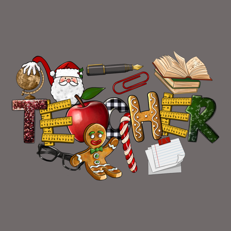 Christmas Teacher Urban Heavy Tee by LillyAllenDesigns | Teevron